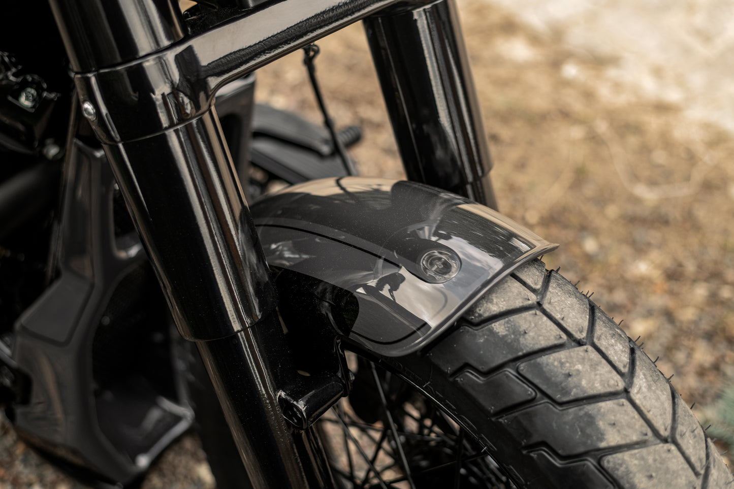 Custom Front Fender "Fatty" 2018-2025 Softail M8 Slim FLSL And Heritage FLHC/S