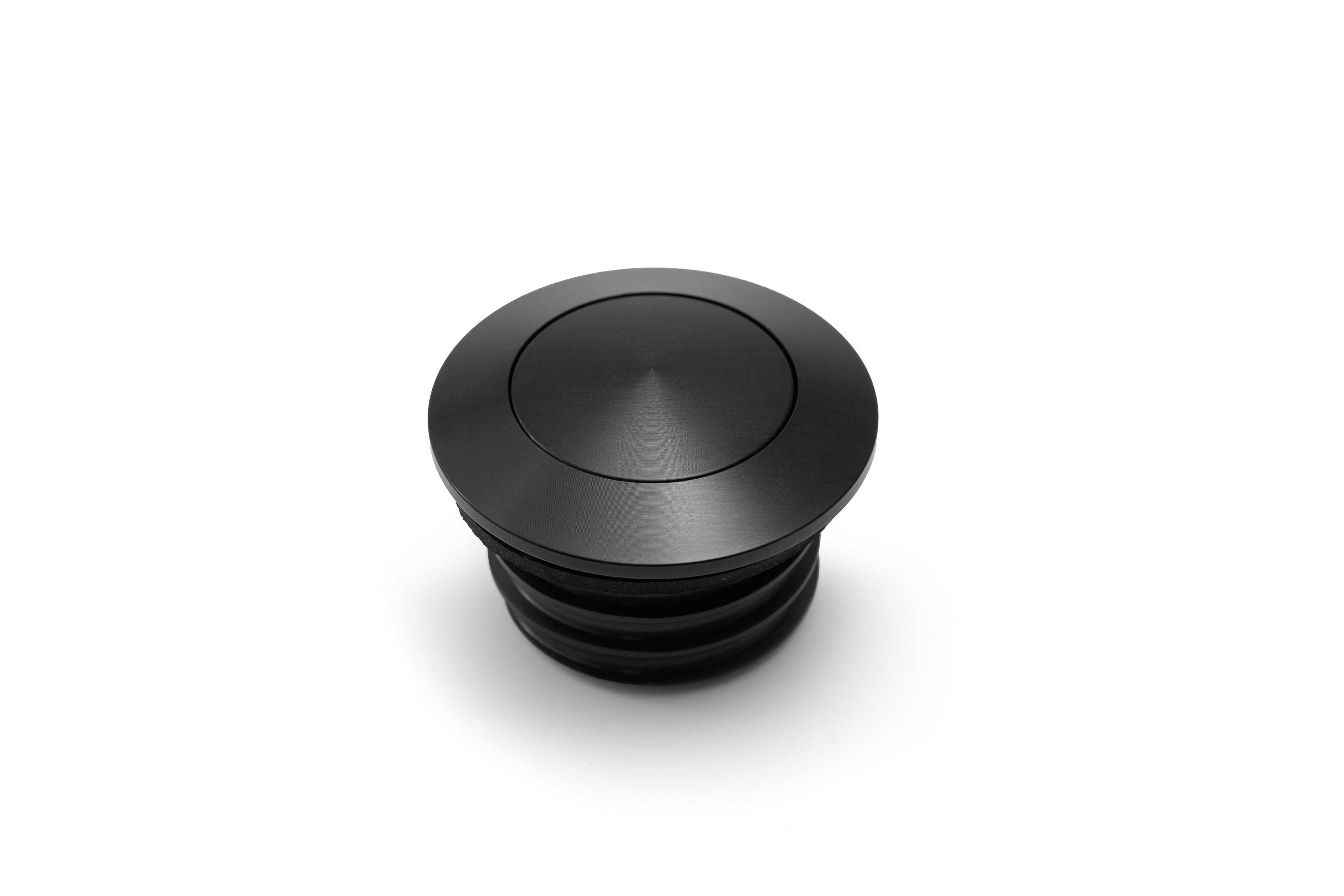 Harley-Davidson Gloss Black Custom Fuel Cap – Genuine OEM 61100093B