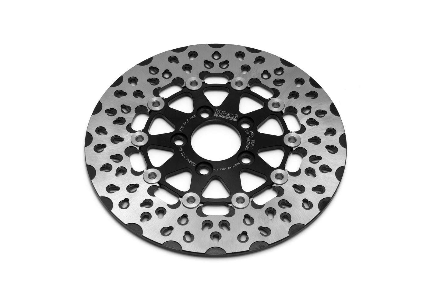 Harley Davidson rear brake rotor by Killer Custom white background
