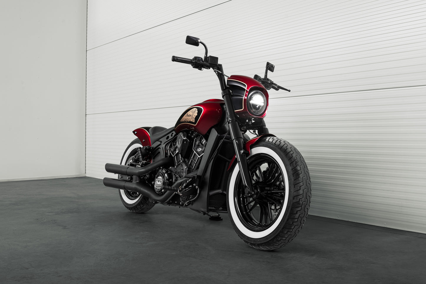Indian Scout 2015-2024 "Apache" Series Radiator Cover