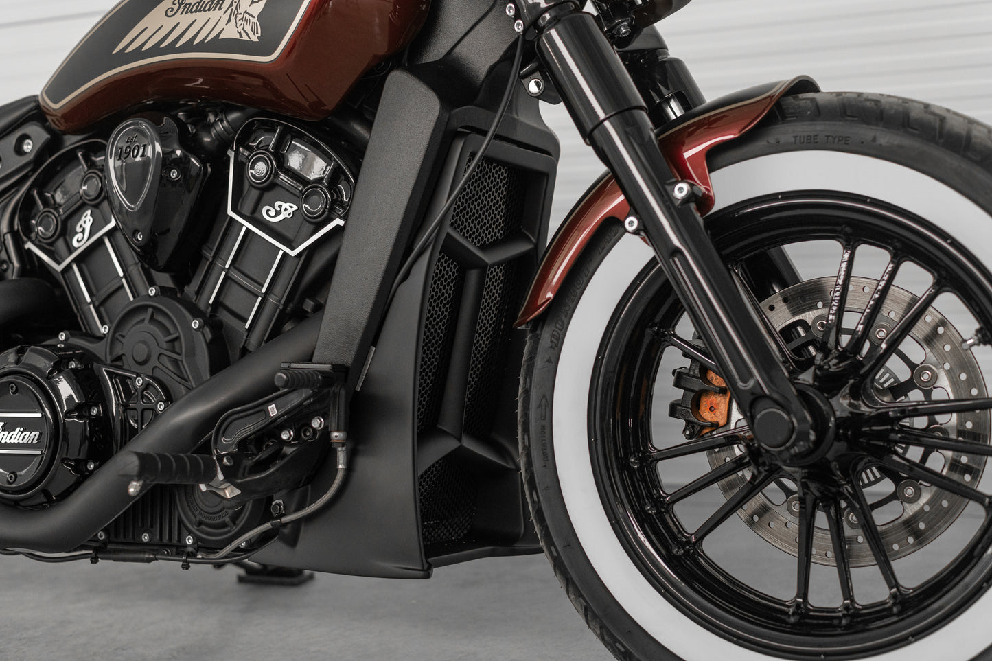 Indian Scout 2015-2024 "Apache" Series Radiator Cover