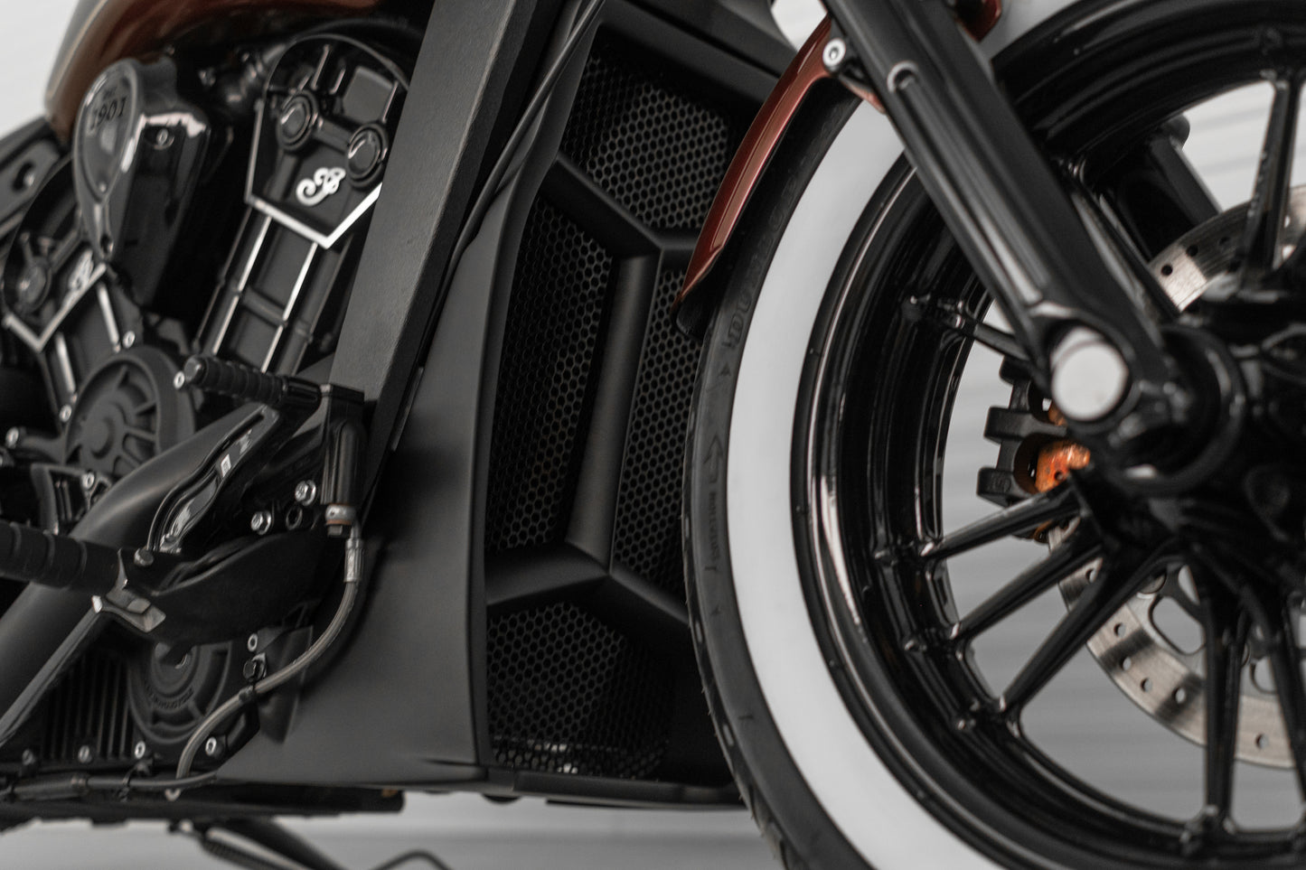 Indian Scout 2015-2024 "Apache" Series Radiator Cover