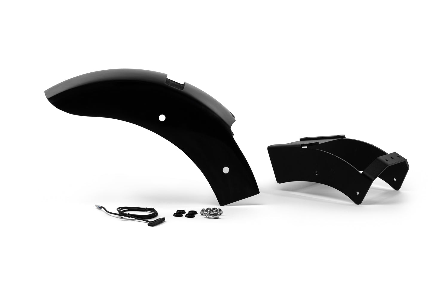 Harley Davidson "Tomahawk" rear fender by Killer Custom white background