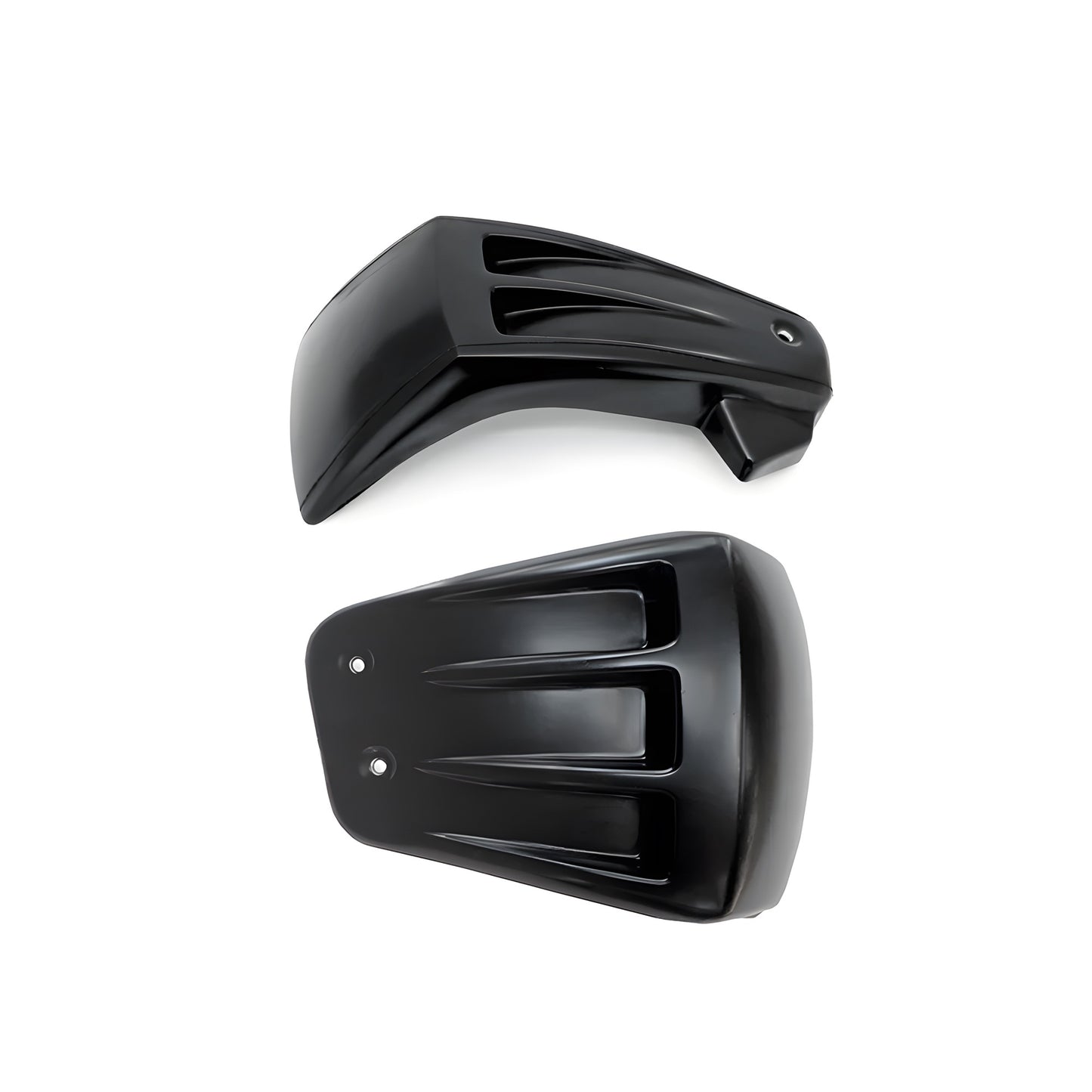 2025 M8 Softail Side Covers "Avenger" For Shock Absorber Without Preload Adjustment Knob