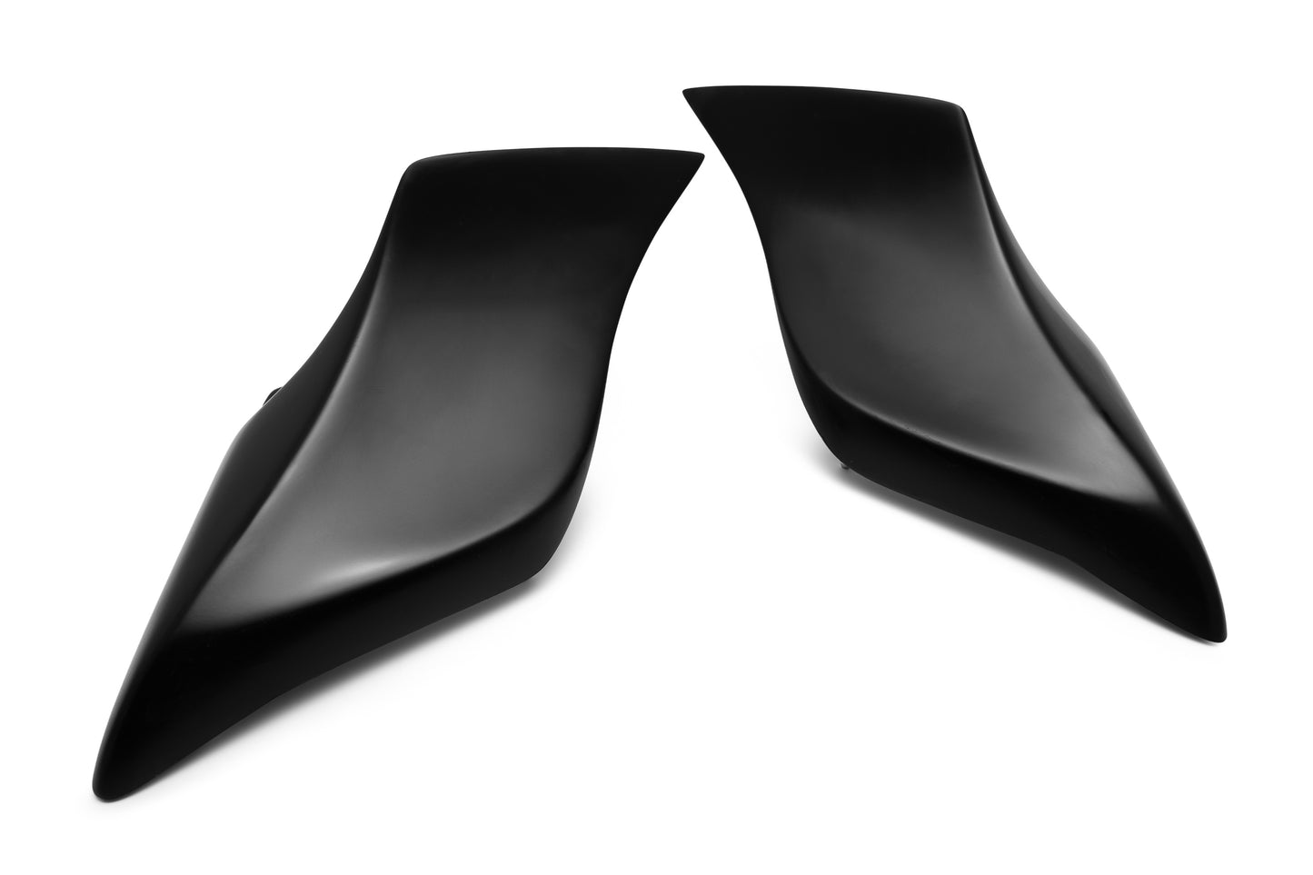 Stretched Extended Touring Side Covers 2014-2023 "Crested"