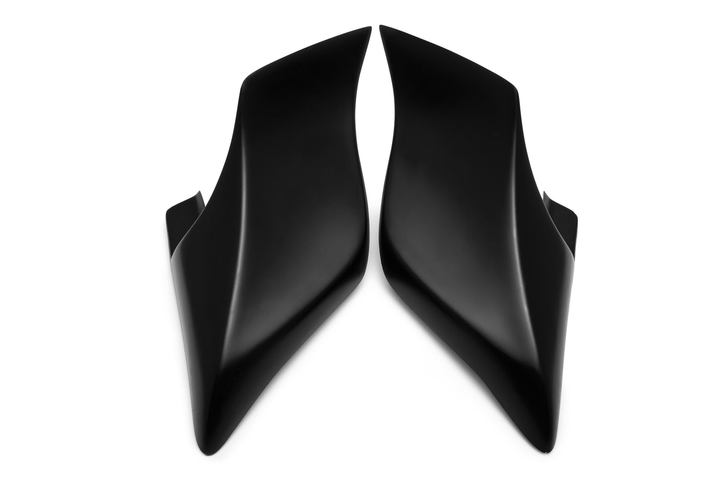 Stretched Extended Touring Side Covers 2014-2023 "Crested"