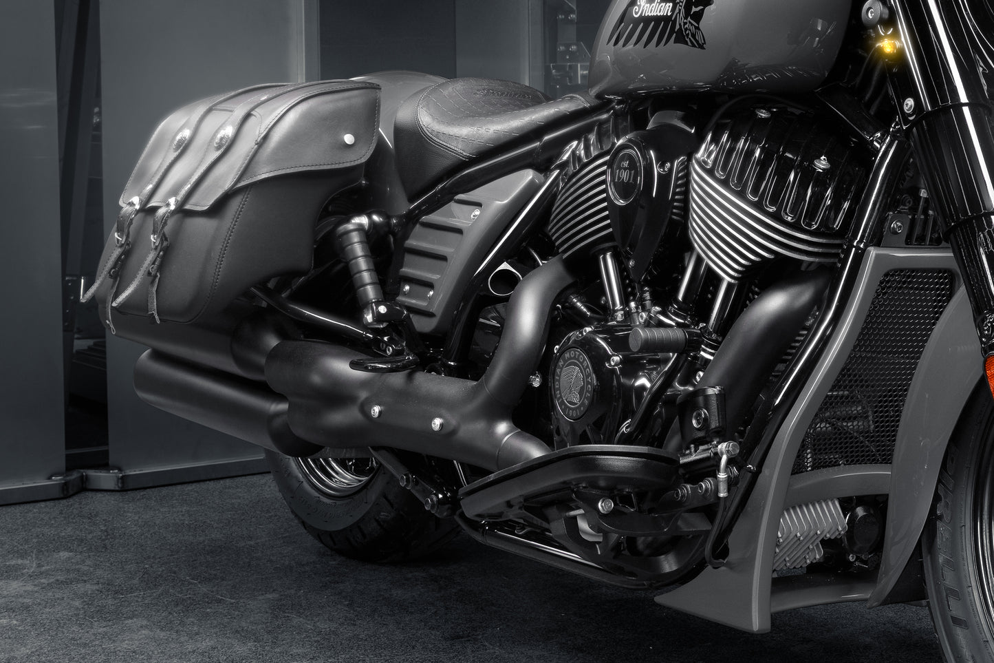 Indian Chief Side Covers "Apache"