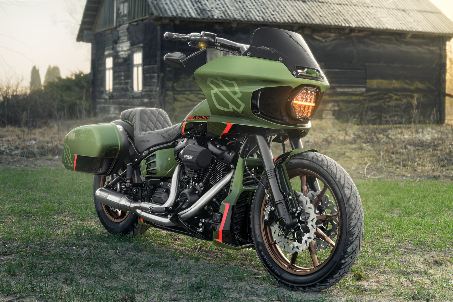 Low Rider ST FXLRST Fairing Support Bracket – Stealth Front-End Upgrade