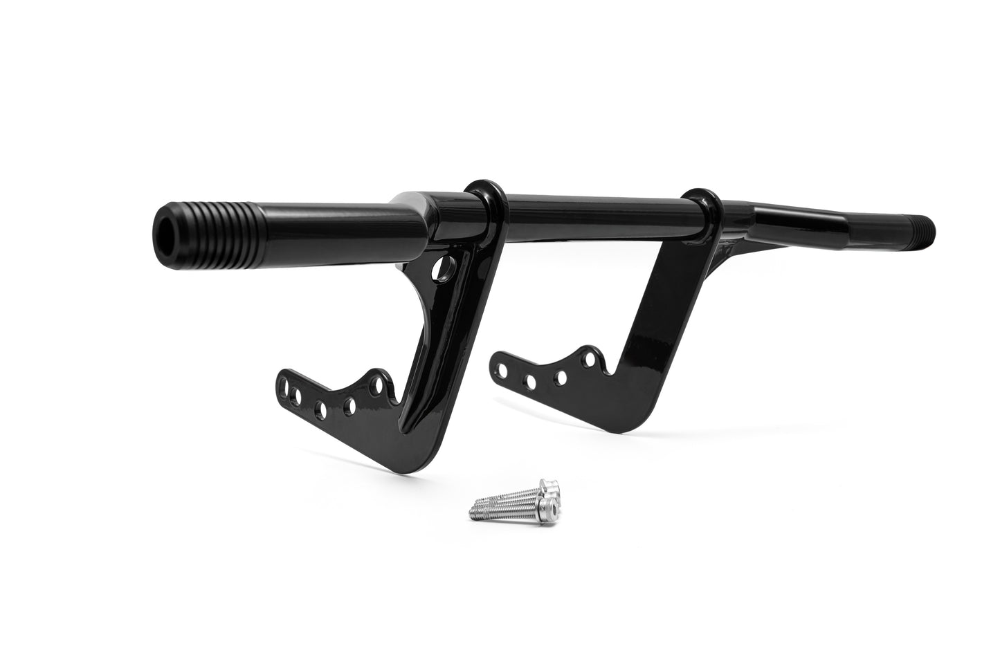 Harley Davidson "Task Force" softail M8 crash bar by Killer Custom white background