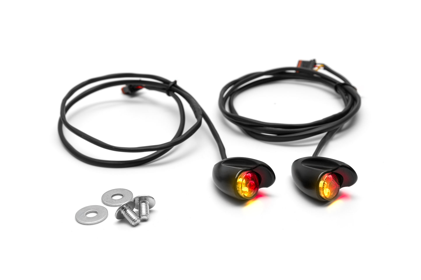 Harley Davidson "Task Force" LED taillight/turn signal combo by Killer Custom white background