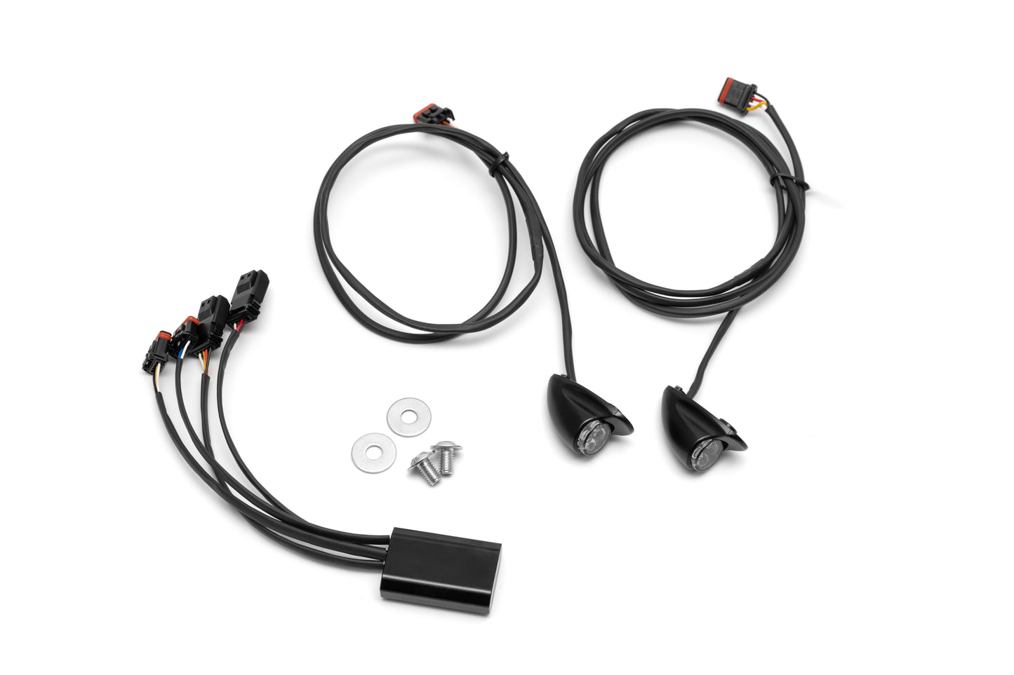 Harley Davidson "Task Force" LED taillight/turn signal combo by Killer Custom white background