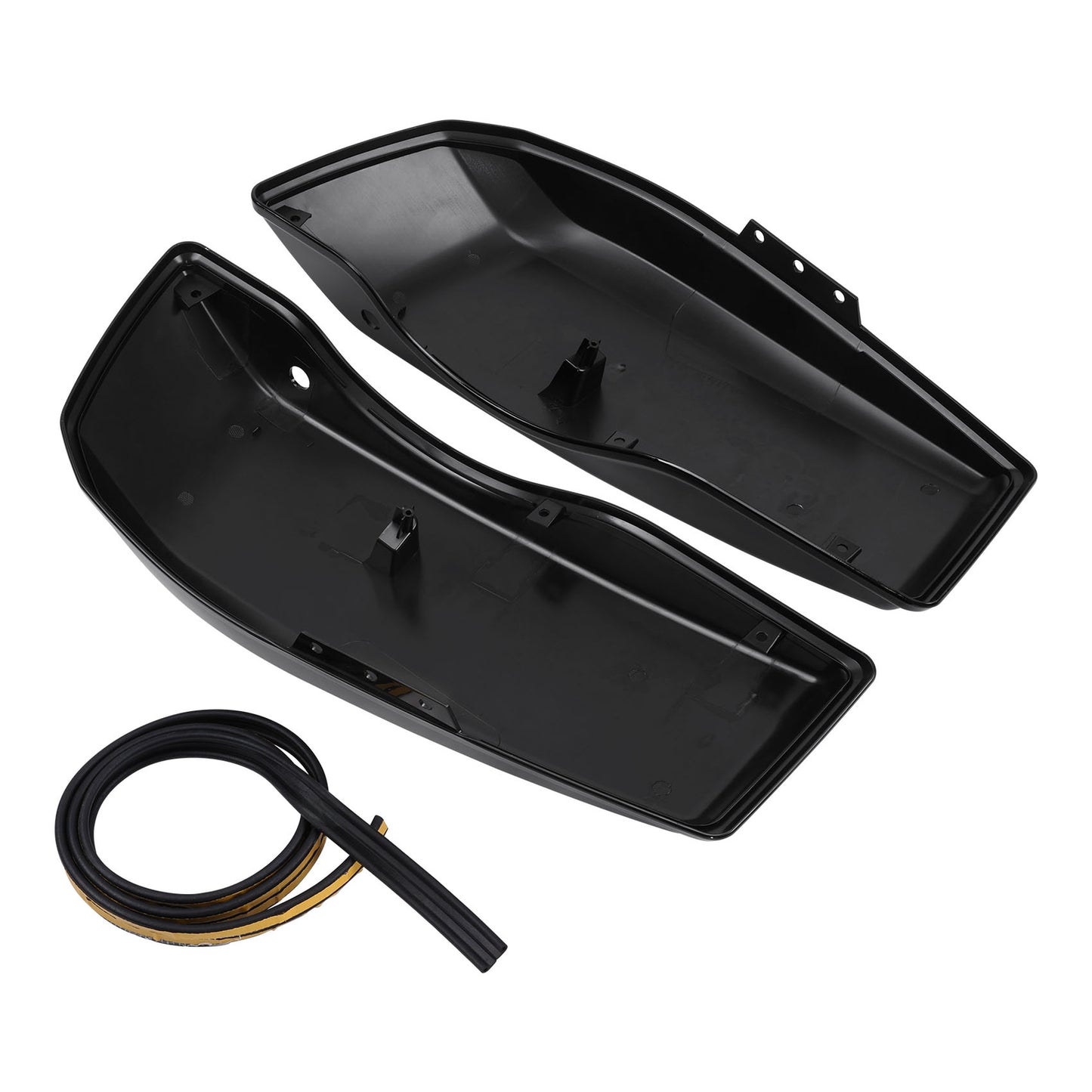 2024–2025 Harley Touring Saddlebag Lid Set – Vivid Black | OEM Style, ABS