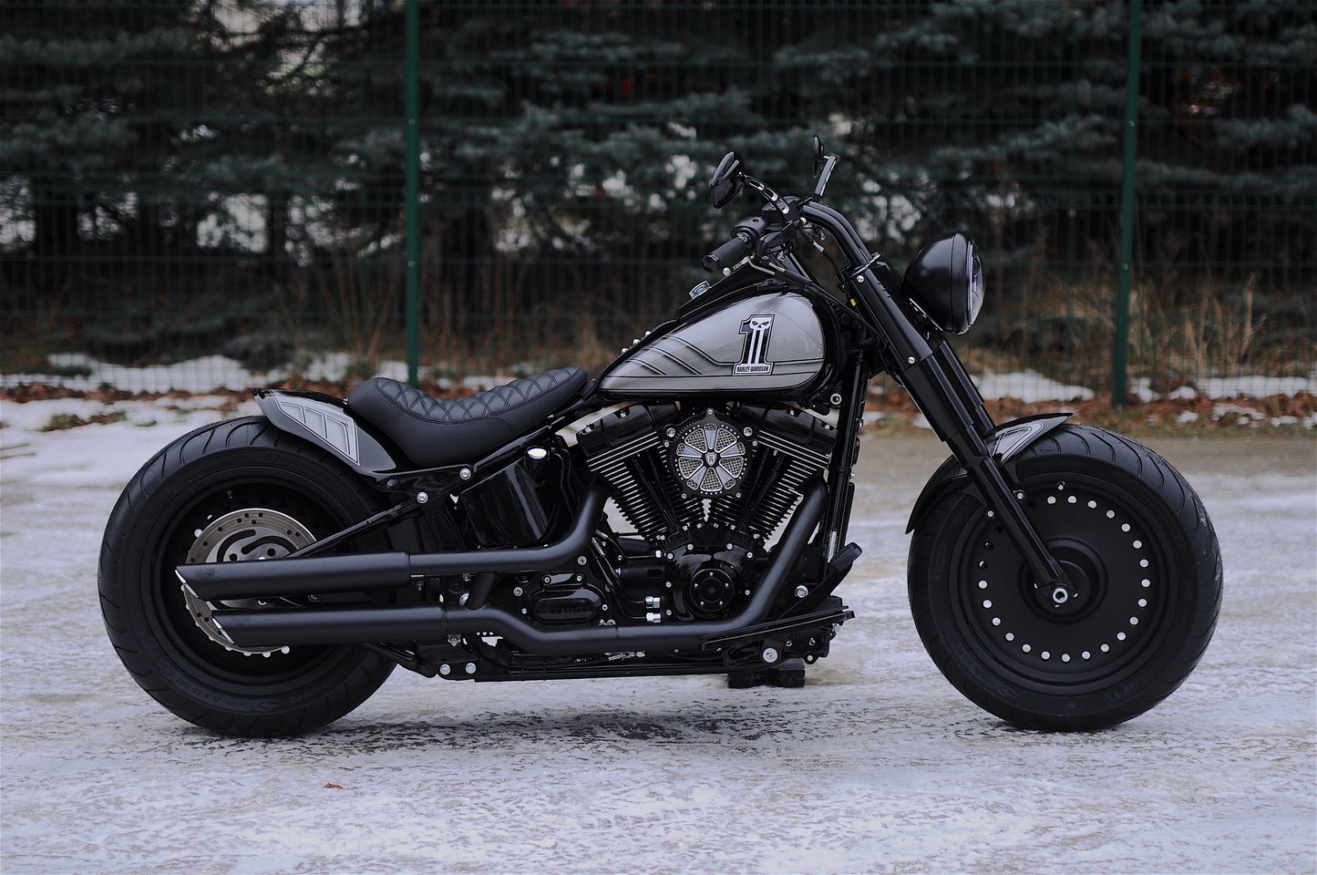 2000-2017 H-D Rear Lowering Kit All Softail Twin Cam