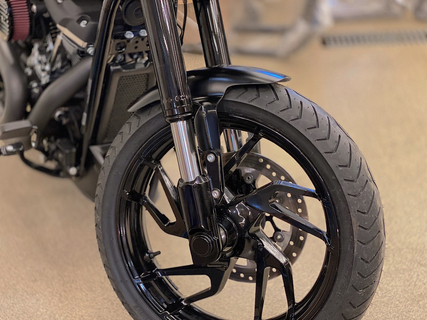 Custom Front Fender 2018-2025 Softail M8 Sport Glide FLSB