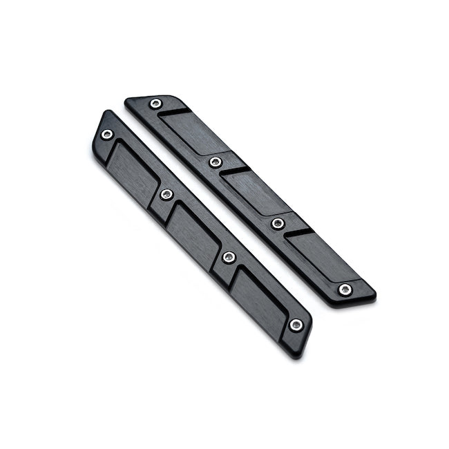 Harley Davidson saddlebag latch hinge inserts by Killer Custom white background