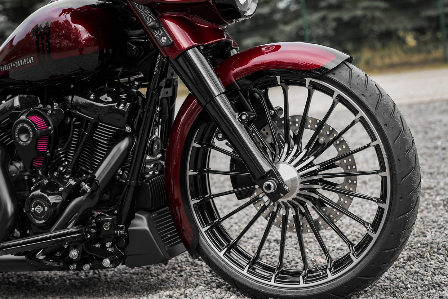 21" Front Wrap Fender 1996-2023 Touring "Competition Series"