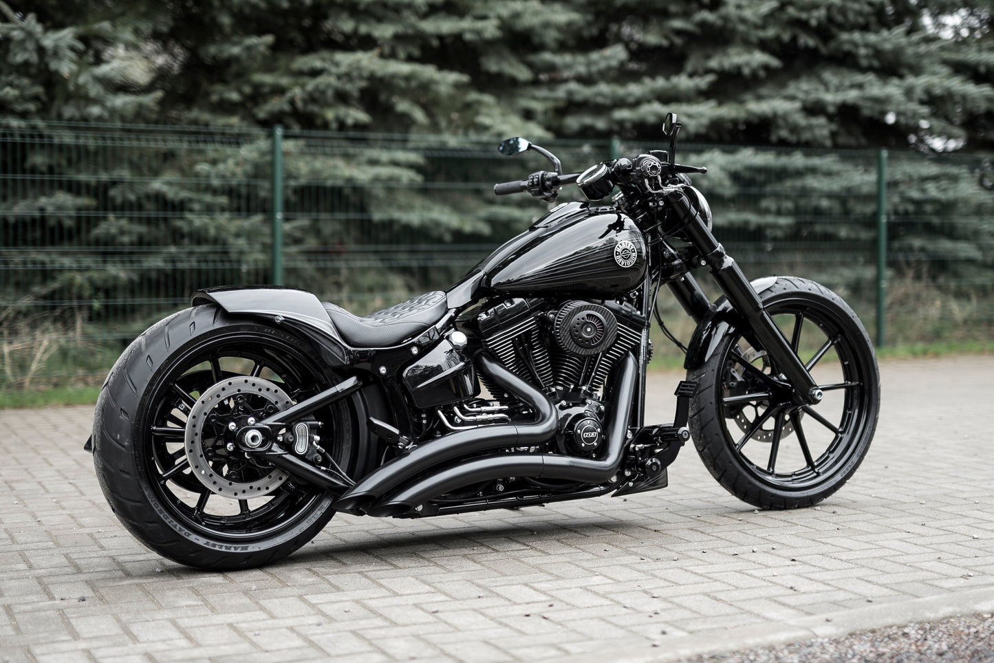 2000-2017 H-D Rear Lowering Kit All Softail Twin Cam