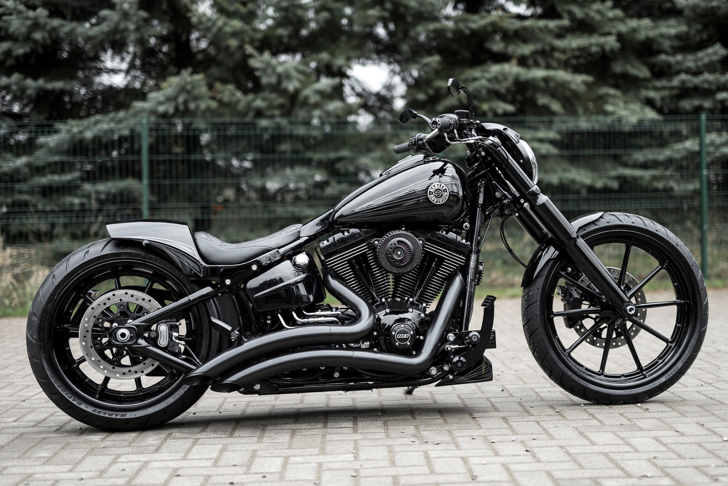 2000-2017 H-D Rear Lowering Kit All Softail Twin Cam