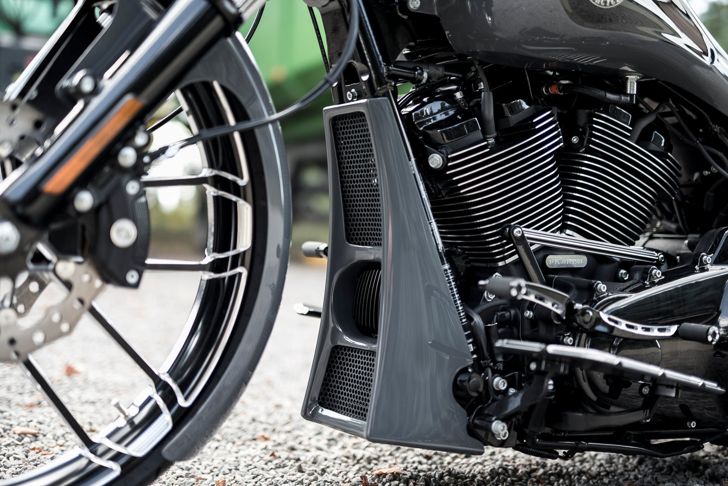 "Aggressor" Series Touring Radiator Cover 2017-2023