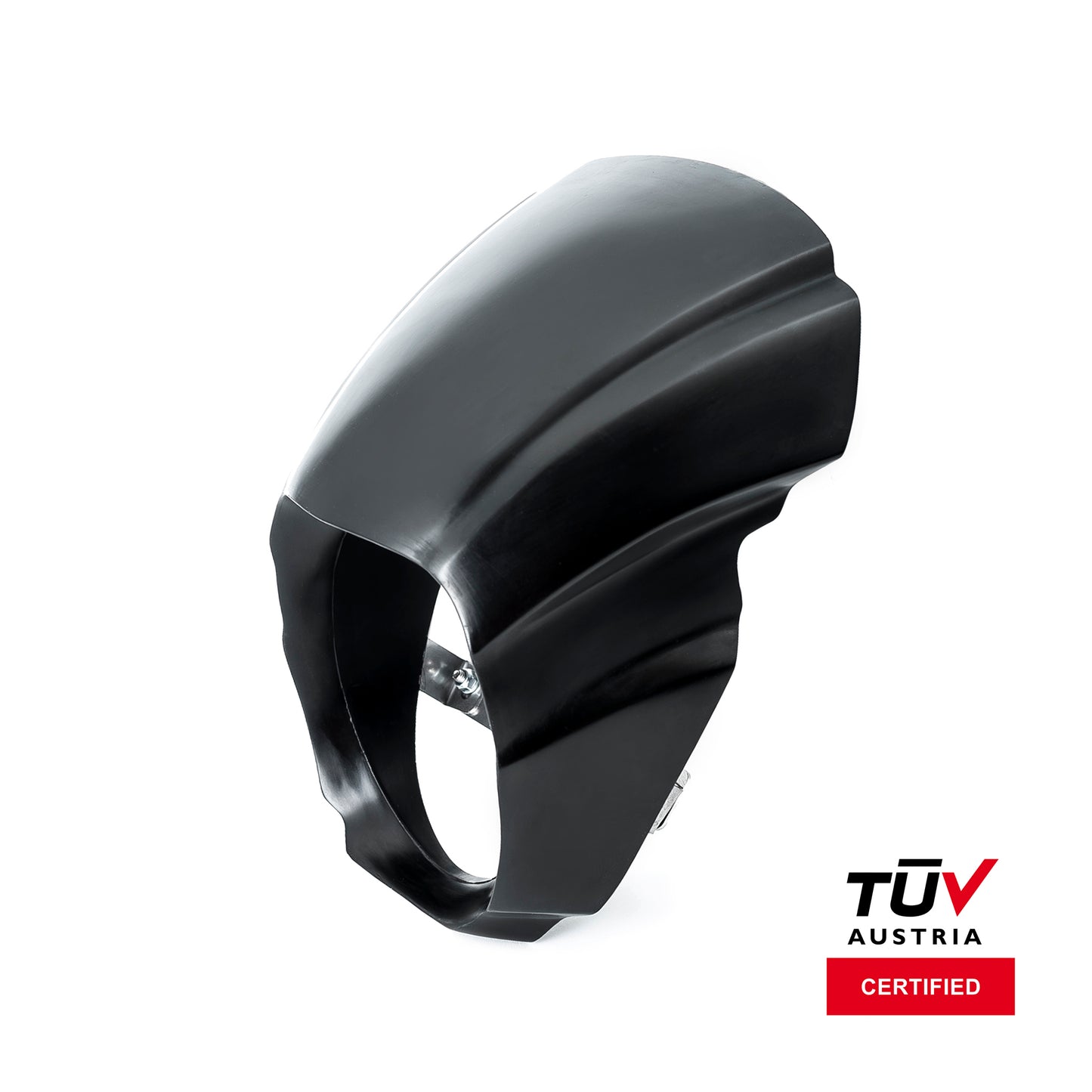 Harley Davidson "Aggressor" headlight fairing by Killer Custom white background
