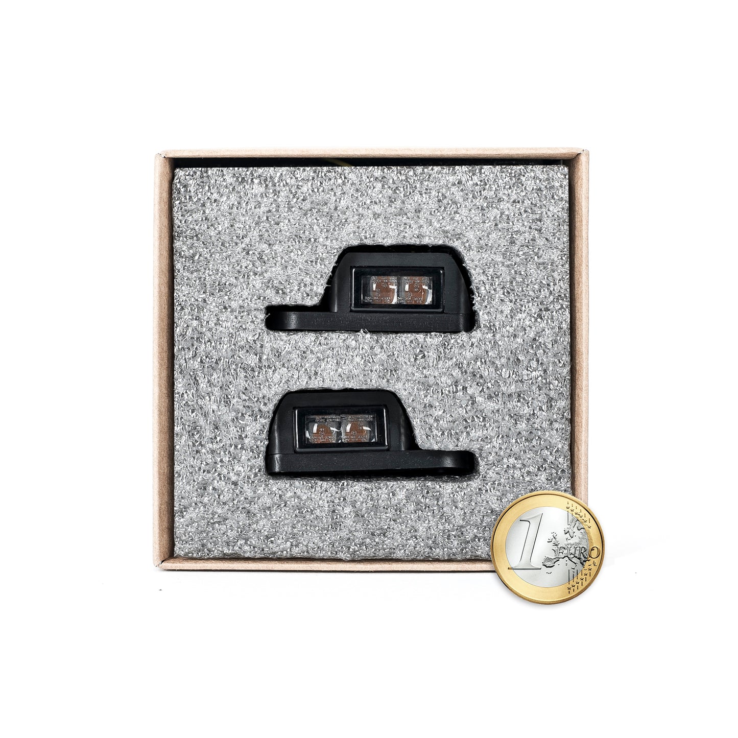 Harley Davidson "Turbo" led turn signals by Killer Custom in a package box white background