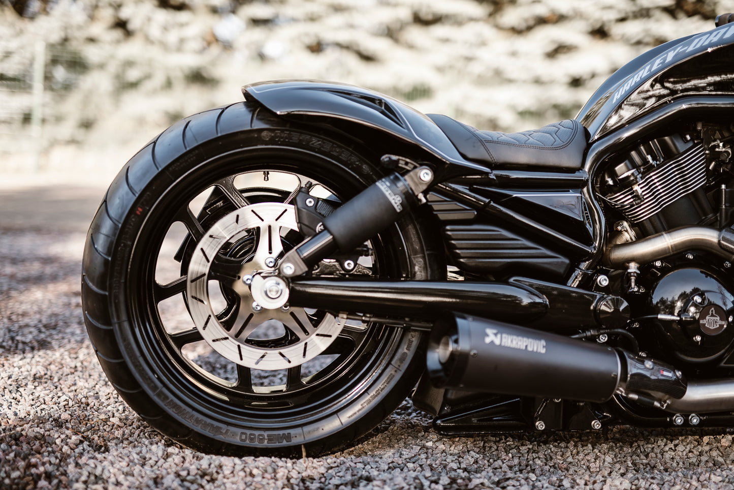 Legend Air Ride Shock Suspension for V-Rod  2007-2017