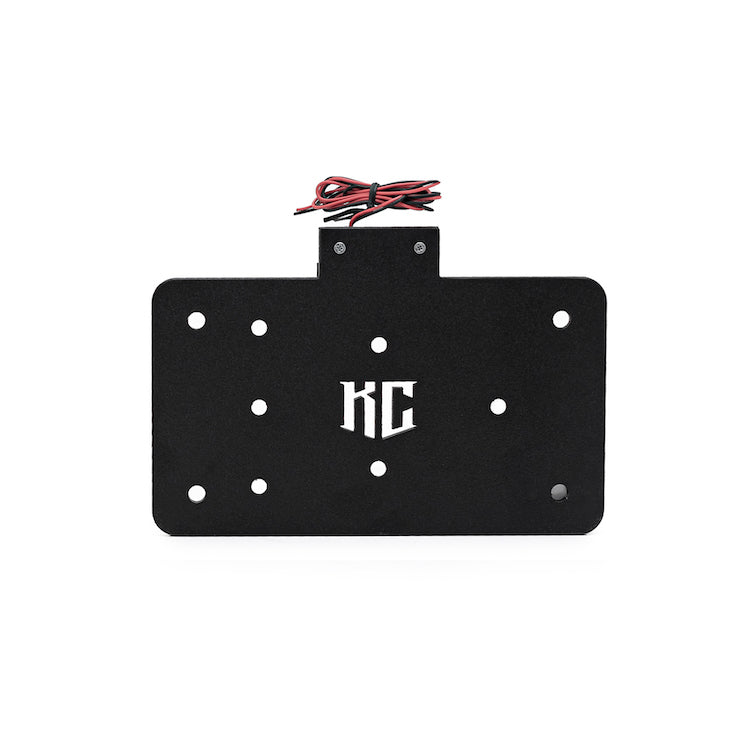 License Plate Holder With Lightning For USA/CANADA 7"x4"