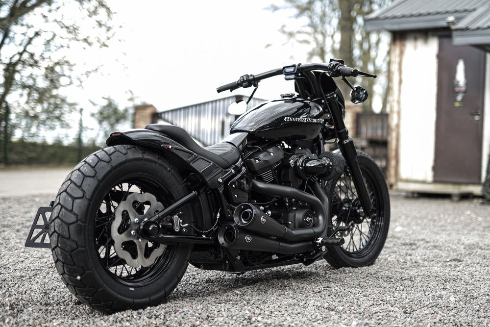 Harley davidson motorcycle with Killer Custom 