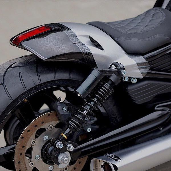 Harley-Davidson V-Rod Custom Rear Fender 07-17 Short Oval Fenders