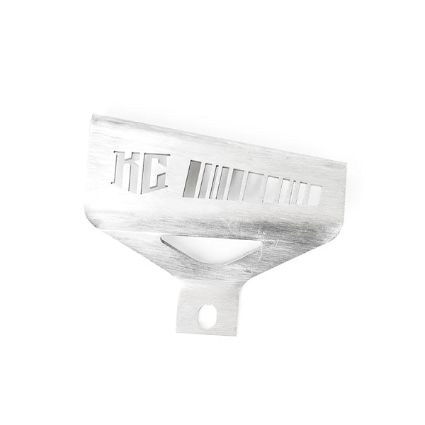 Harley Davidson motorcycle with Killer Custom belt cover white background