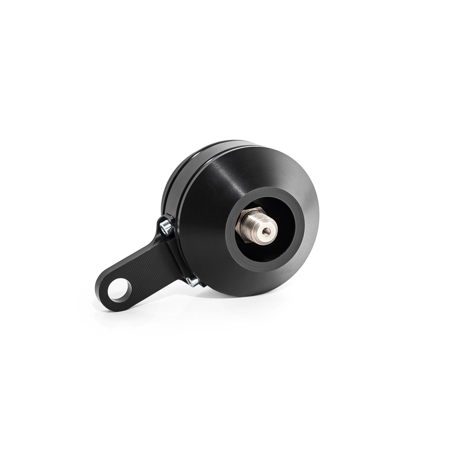 V-Rod Rocker Box Mounted Air Ride Black Pressure Gauge Kit