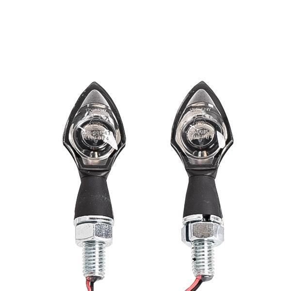 Top-Line Black Led Universal Turn Signals Accessories