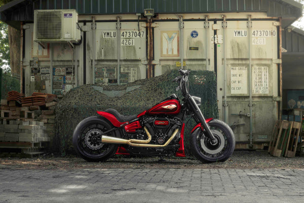 2023 H-D FAT BOY 114 ANNIVERSARY FLFBSANV "RAVENFLAME"