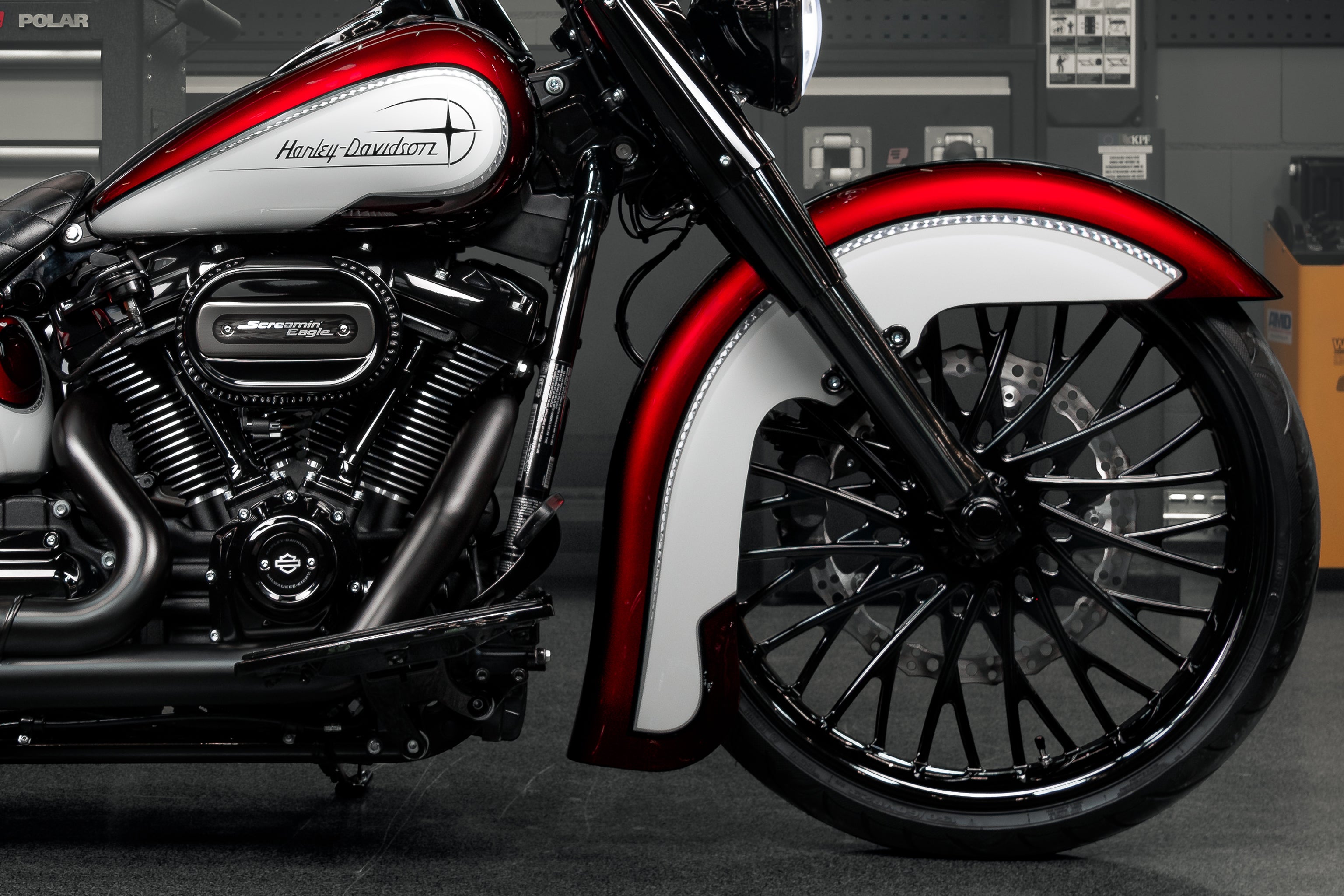 23” Front Fender 2018-2025 M8 Softail “Hot Rod Series” – Killer Custom