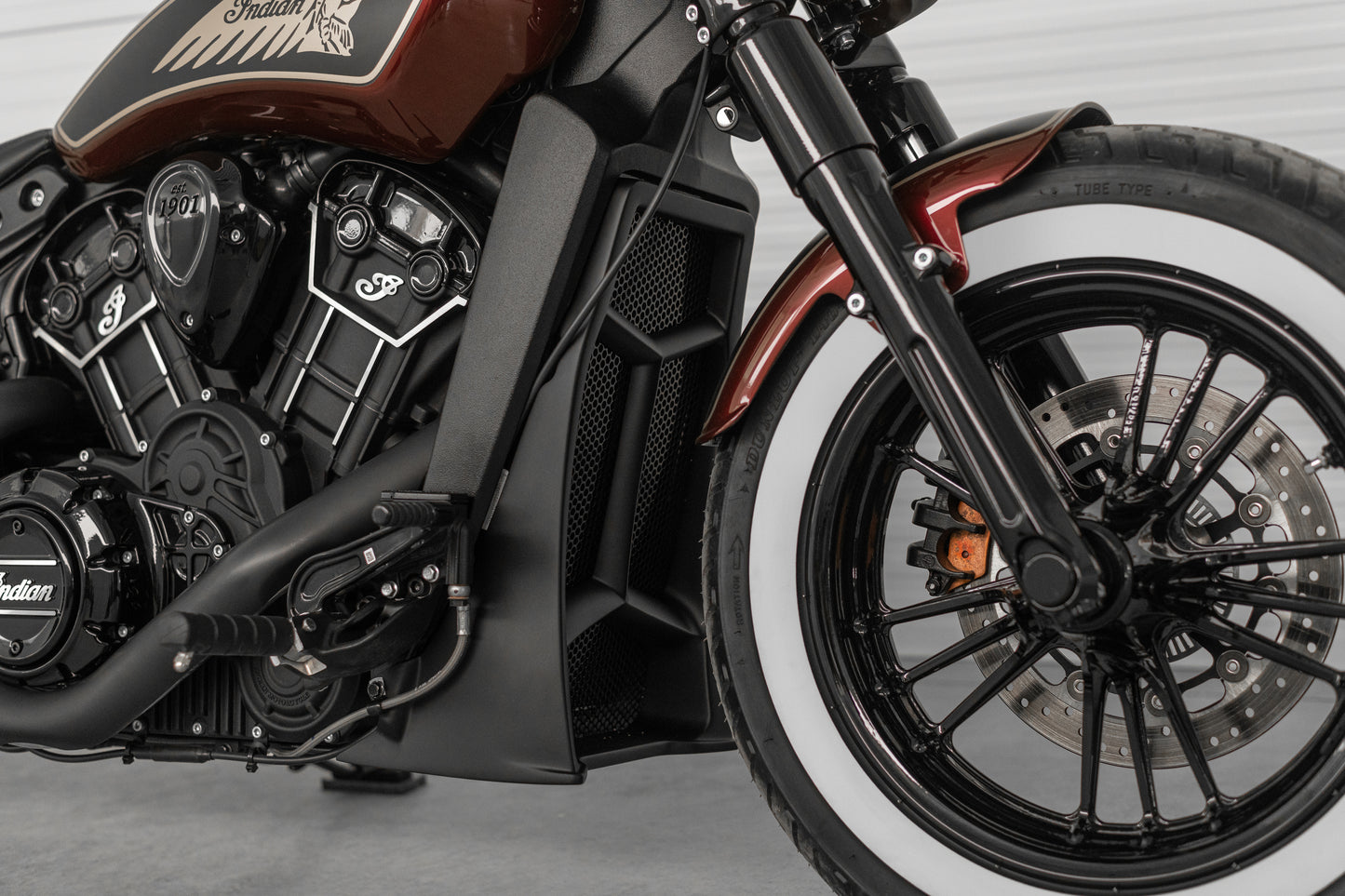 Indian Scout 2015-later "Apache" Series Radiator Cover