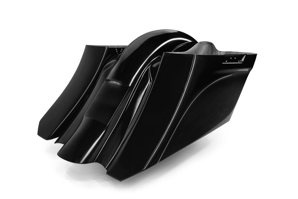 5 Stretched Saddlebags & Rear Fender Fit For Harley CVO Touring Road 5 Stretched Saddlebags & Rear Fender Fit For Harley CVO Touring Road