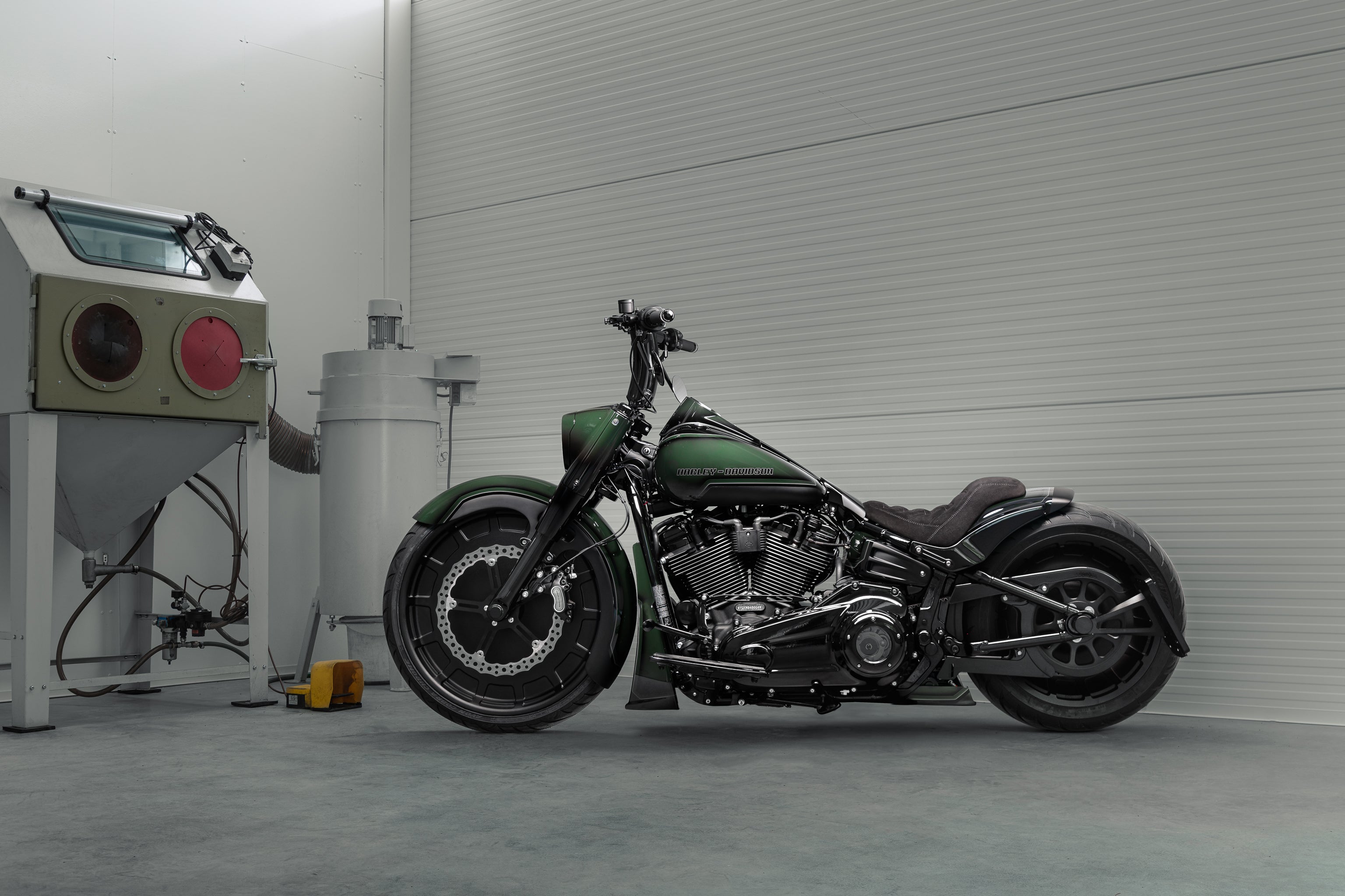 2018-2025 M8 Softail 4 Degree Raked Triple Tree Kit – Killer Custom