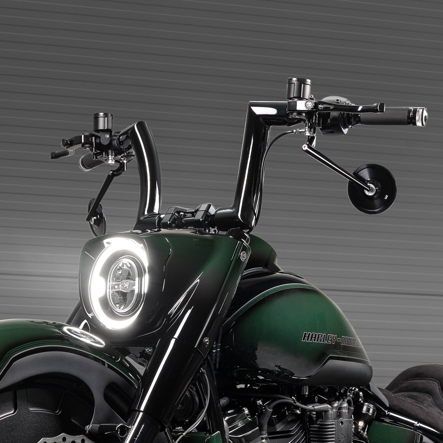 Killer Bull 2" Fat Bars – Built for Harleys with 1.25" Risers, Chrome