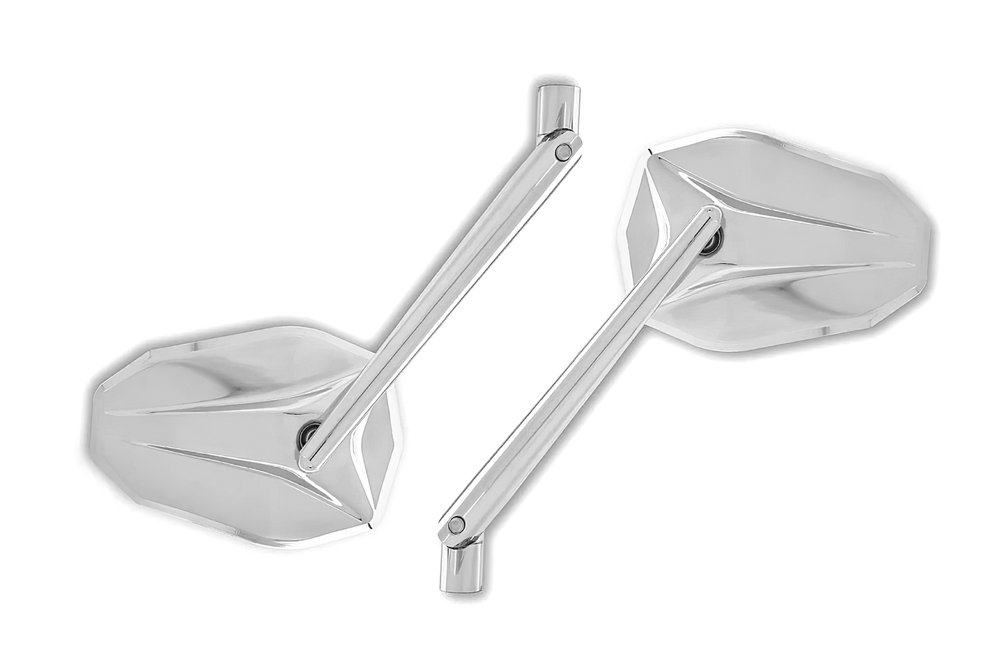 Booster Mirrors Chromed