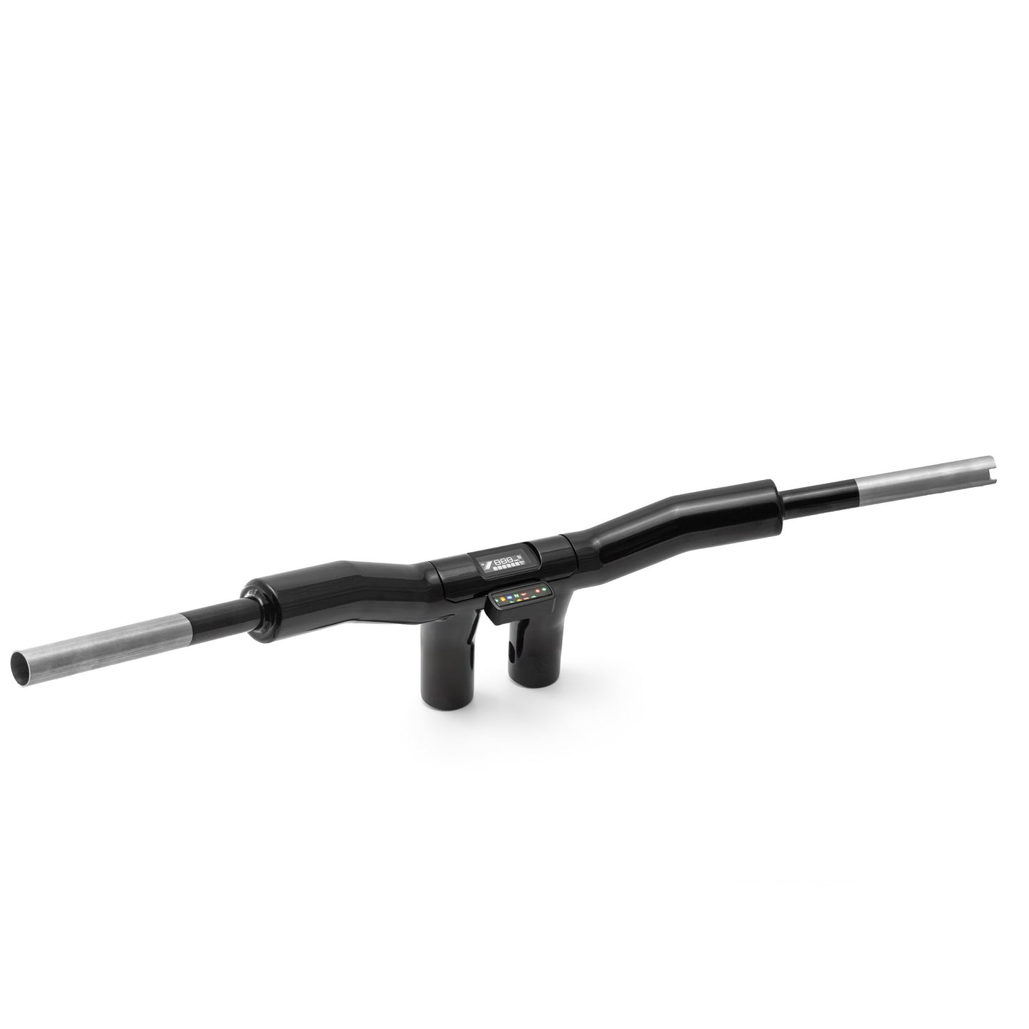 "Back Saver" Raked T-Bar Mega Handlebars (With Stealth View Speedometer Option)