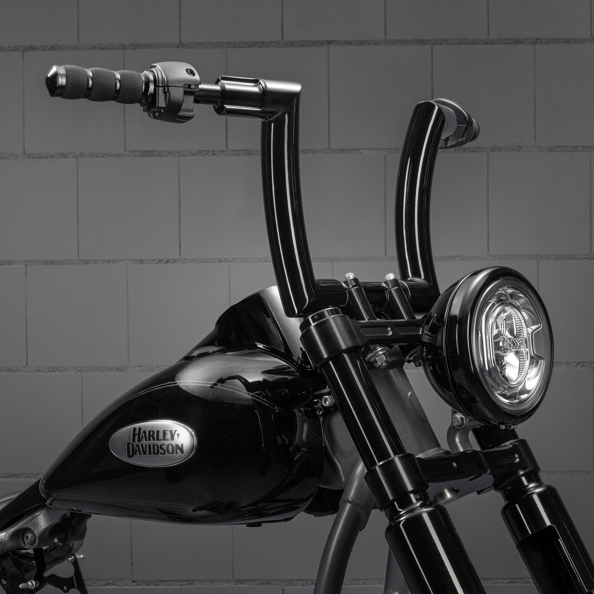 Killer Bull 2" Fat Bars – Built for Harleys with 1" Risers, Chrome
