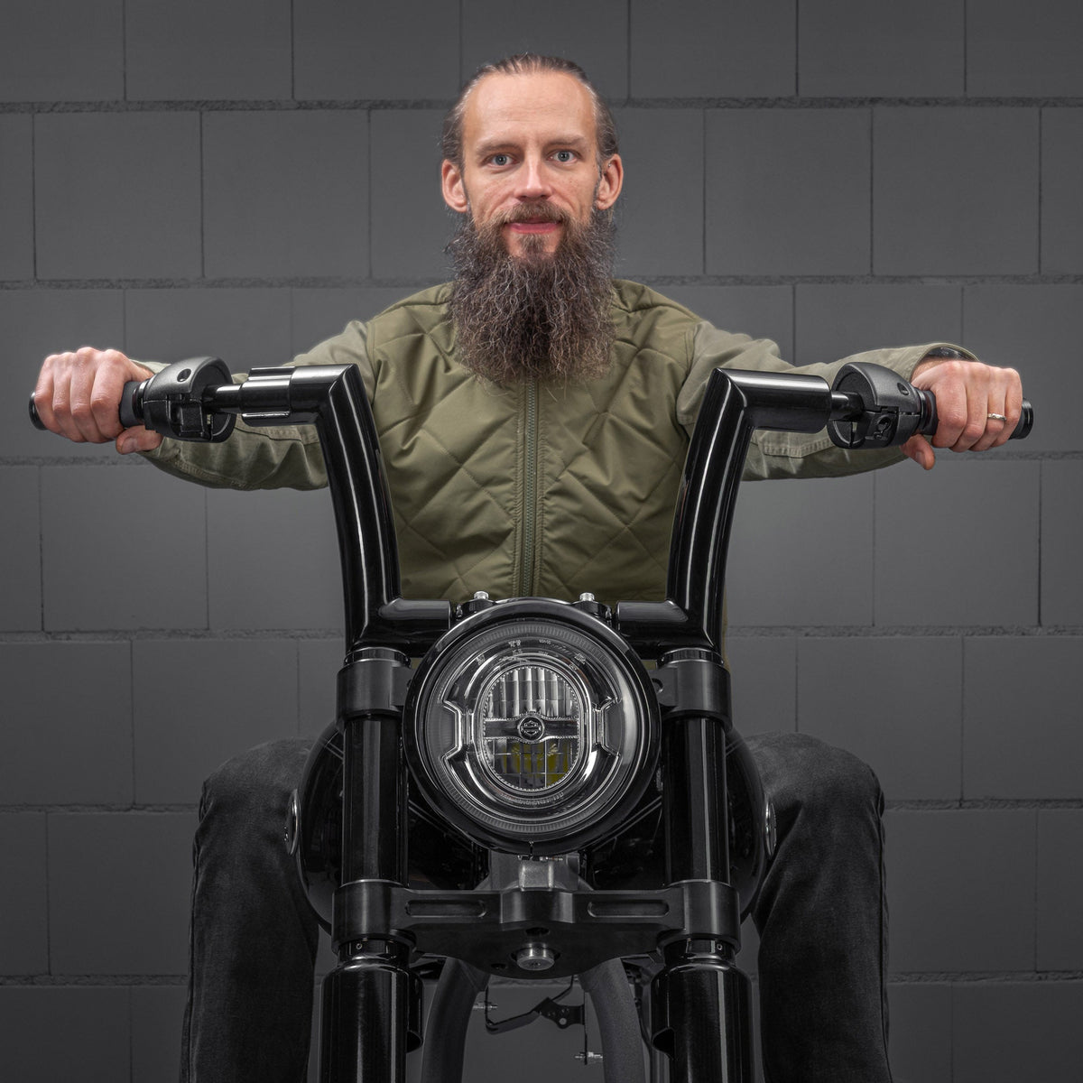 Killer Bull 2" Fat Bars – Built for Harleys with 1" Risers, Chrome