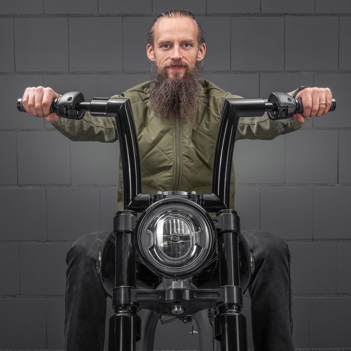 Killer Bull 2" Fat Bars – Built for Harleys with 1.25" Risers, Chrome
