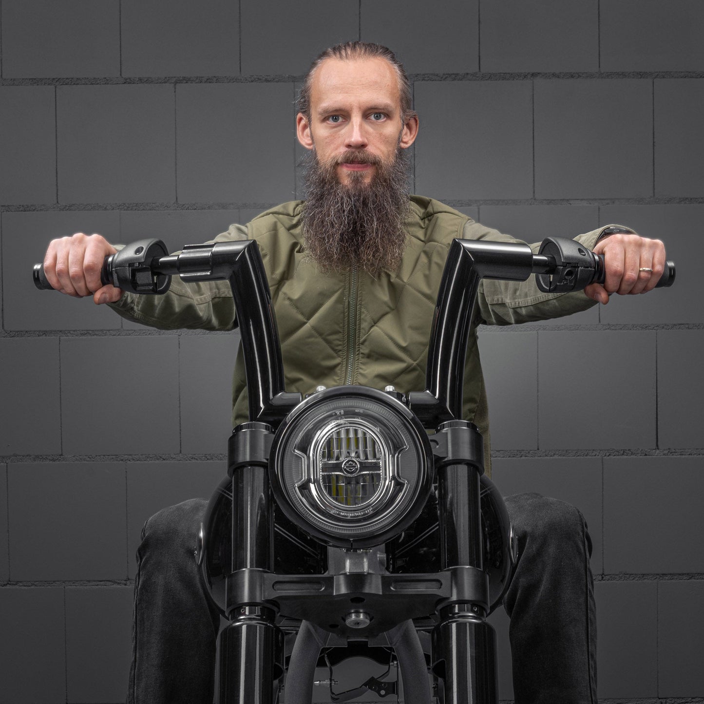 Killer Bull 2" Fat Bars – Built for Harleys with 1.25" Risers, Chrome