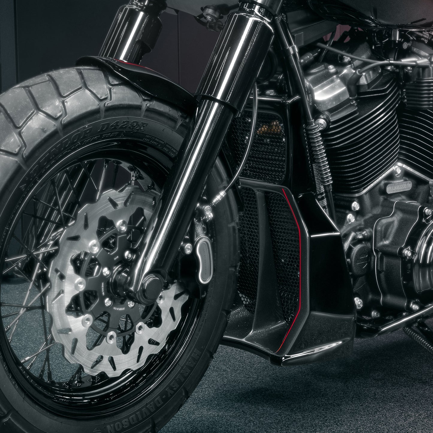 2025 "Avenger" Series Softail M8 Radiator Cover