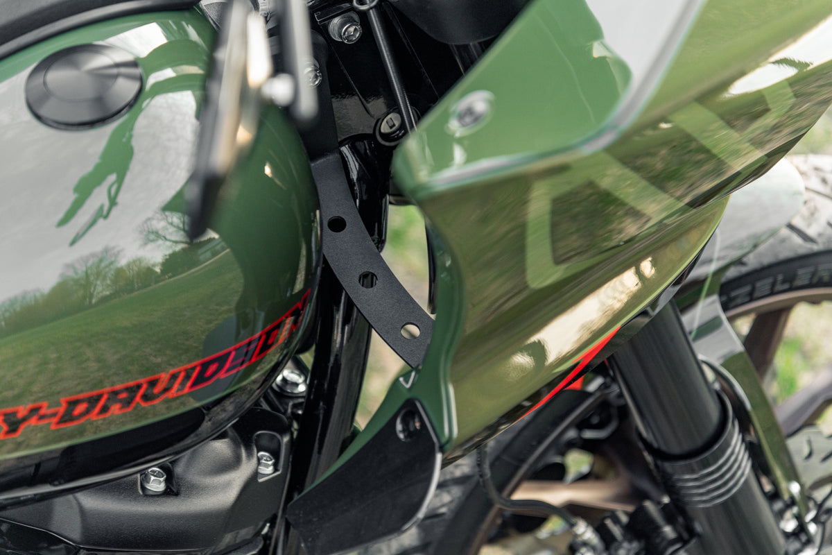 Low Rider ST FXLRST Fairing Support Bracket – Stealth Front-End Upgrad ...