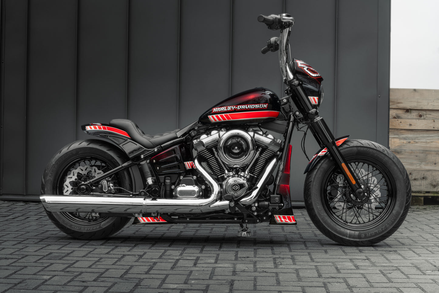 2025-2026 M8 Softail Back Frame Spoiler