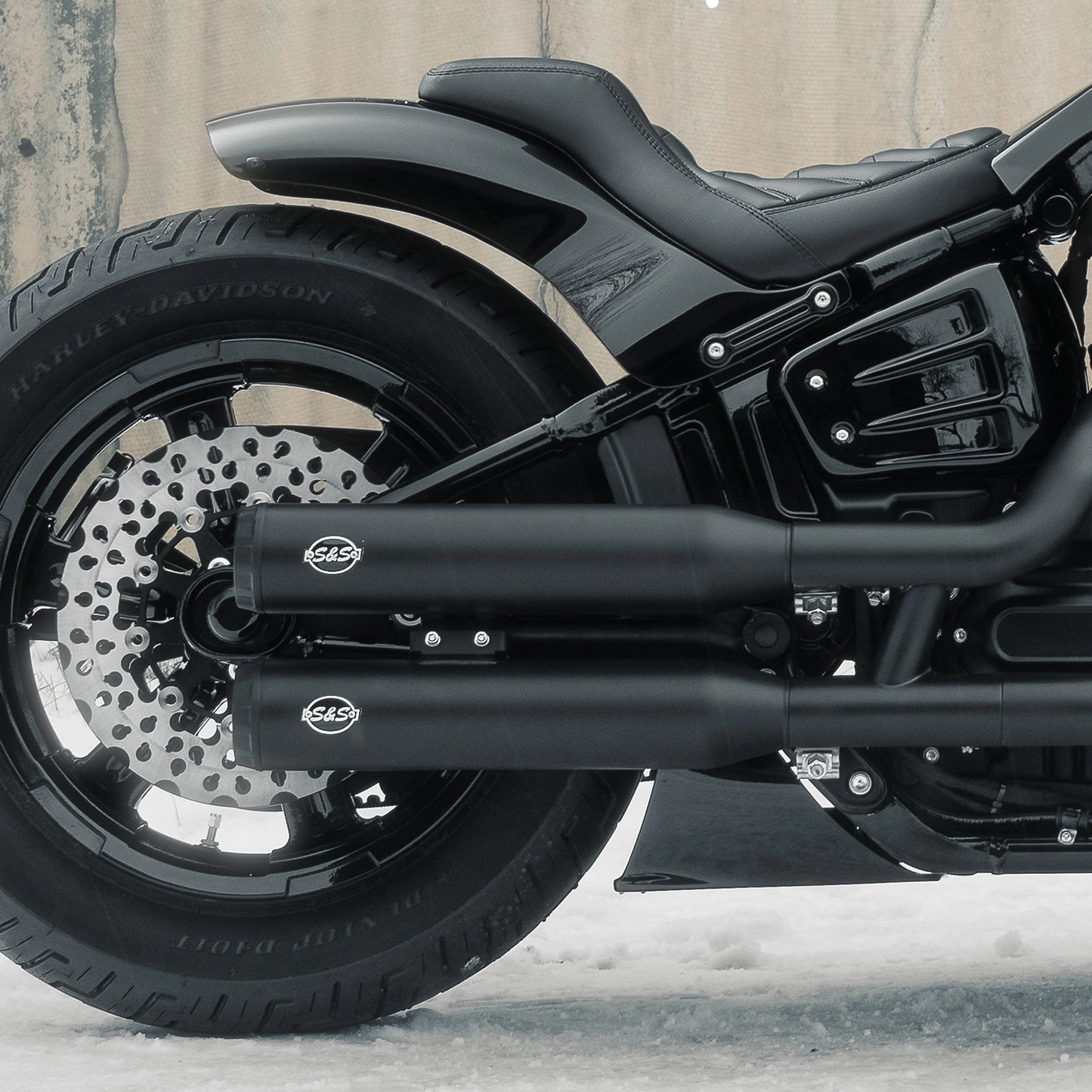 2018-2024 Harley-Davidson Softail "Bobbstr" Shortened Rear Fender Fits 150–160 Tires