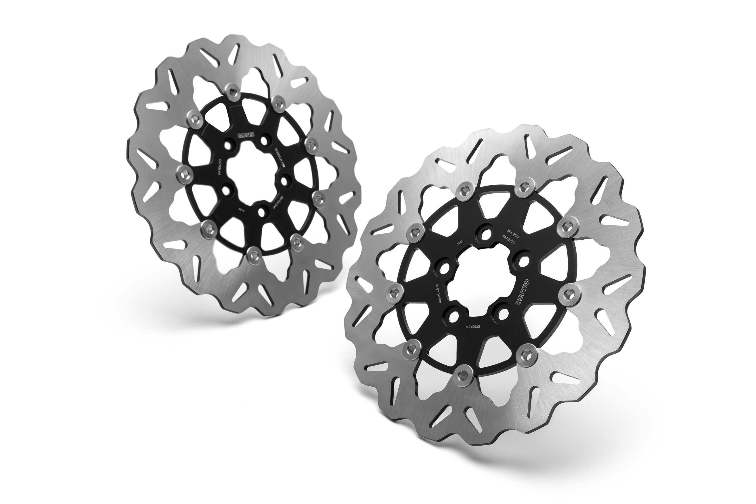 Mototeks 11.8” Stainless Steel Front Brake Rotor For Harley Davidson – Super Spoke Style With Bolts