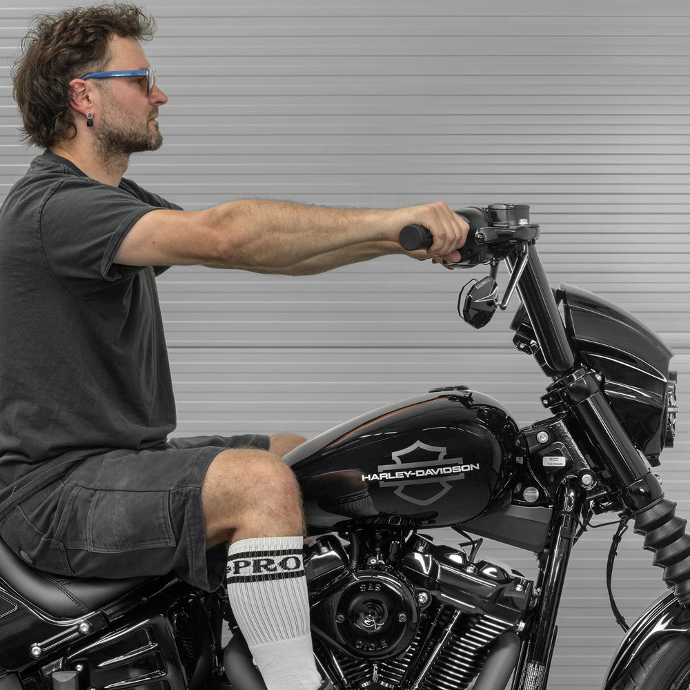 "Maverick" 2" Fat Bars Built for Harleys with 1" Risers